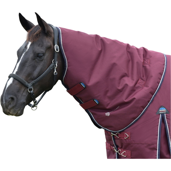 2025 Weatherbeeta Comfitec Essential Couverture De Cou Pour Muser 1029024 - Burgundy